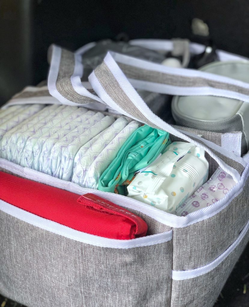 good gifts for new moms: DIY emergency diaper kit