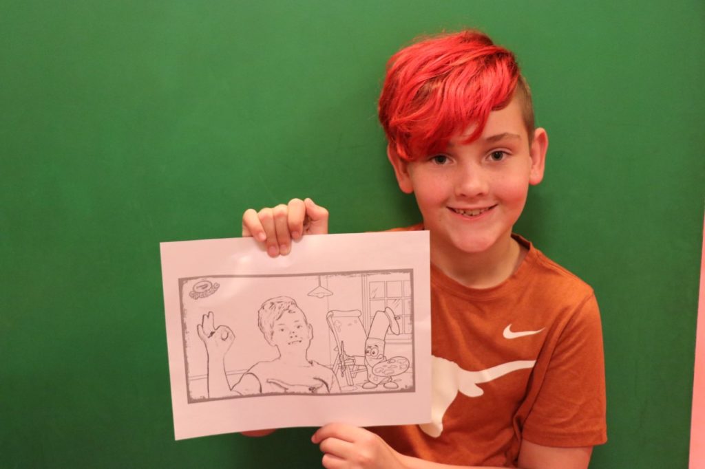 generate your own coloring pages at Crayola Experience Mall of America
