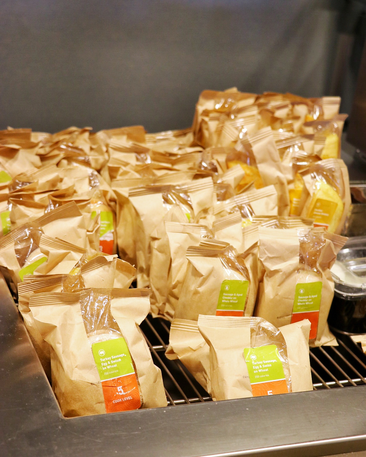Home2 Suites Kansas City Downtown grab-and-go breakfast sandwich options