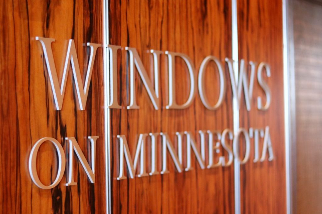 Windows on Minnesota event space at The Marquette Hotel in Minneapolis