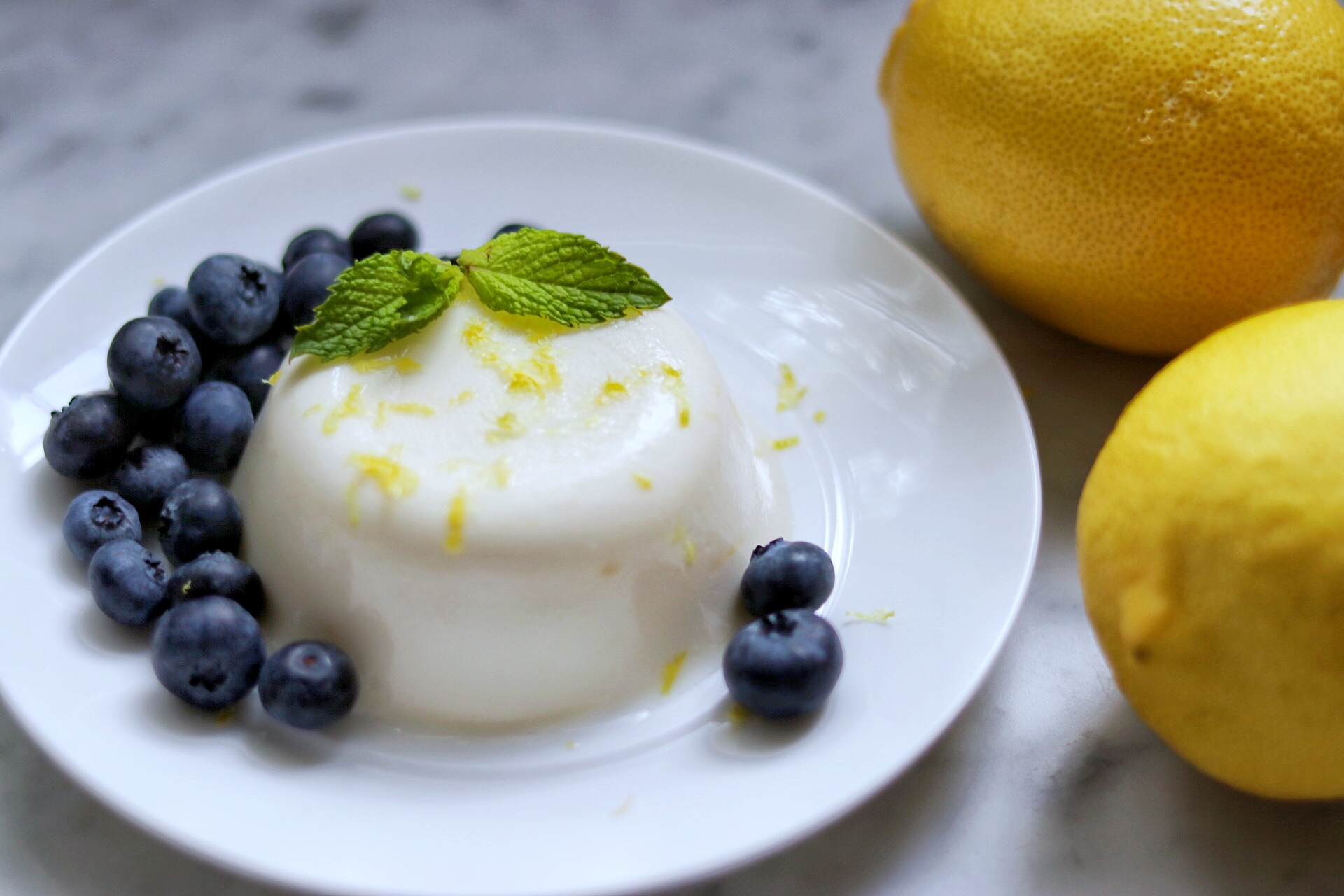 easy lemon panna cotta recipe