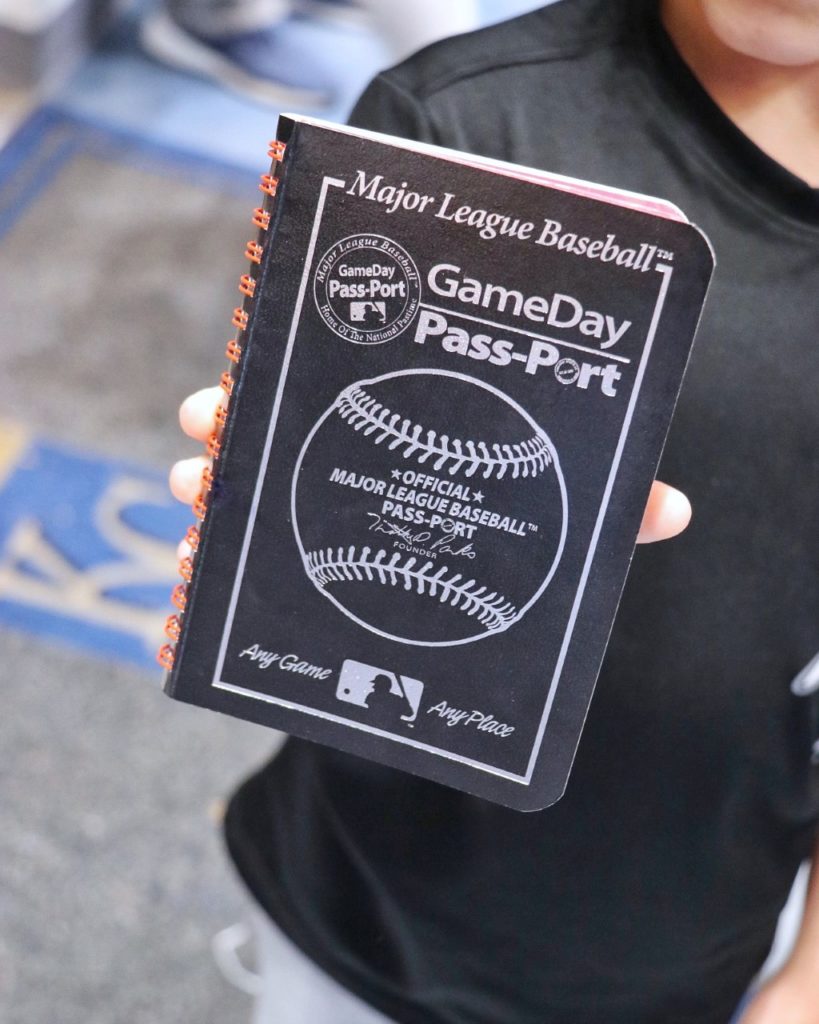 Tips for taking kids to Major League Baseball games: game day passports