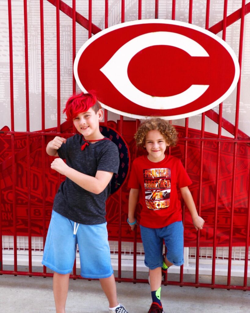Attending a Cincinnati Reds game with kids