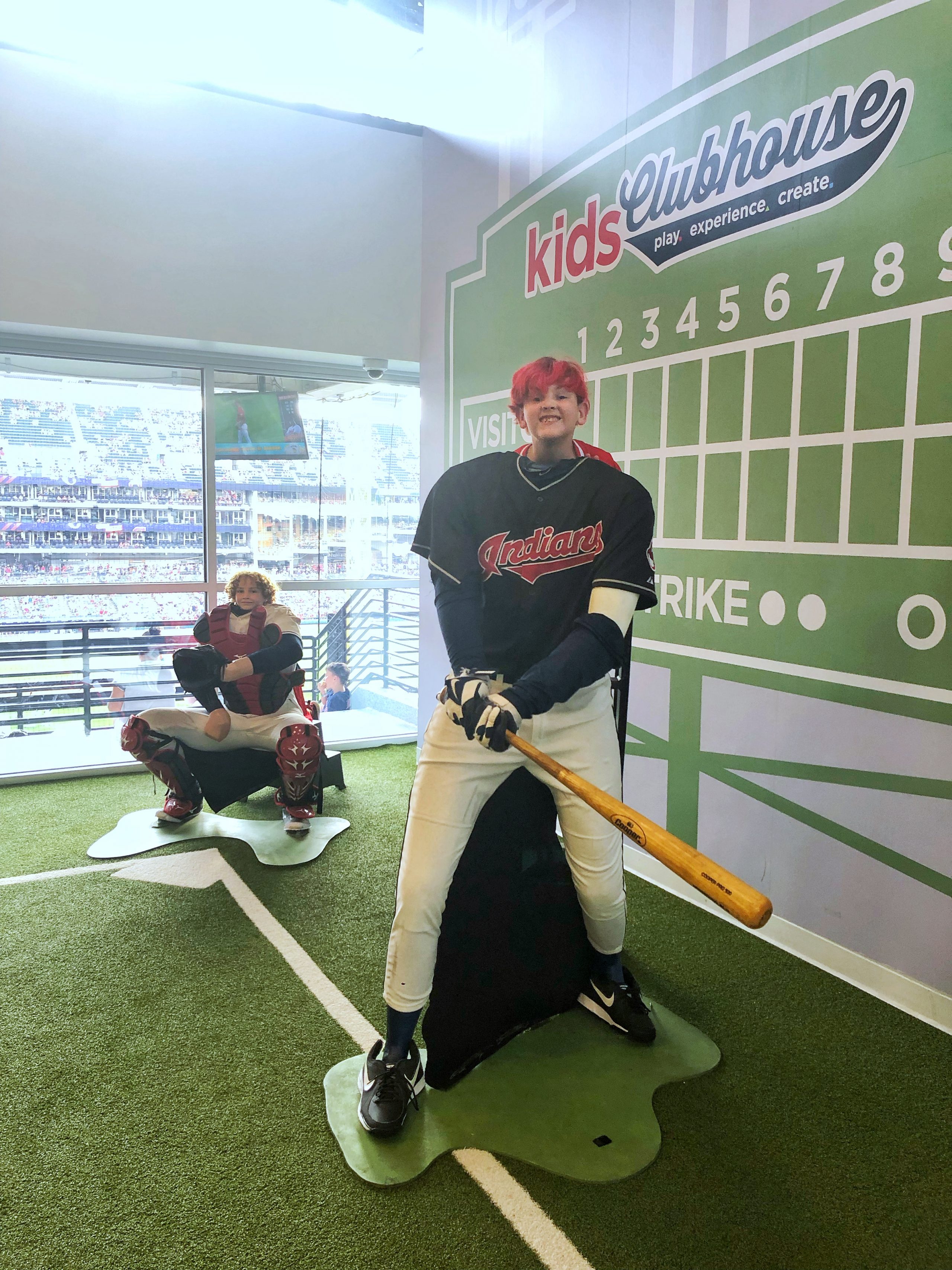 ultimate family baseball road trip through the midwest: cleveland indians game at progressive field