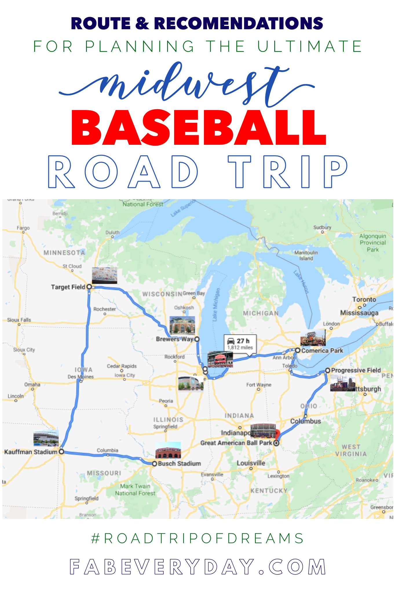 Orange MLB Stadiums Checklist Map  Printathome 85x11  Mappy Paths