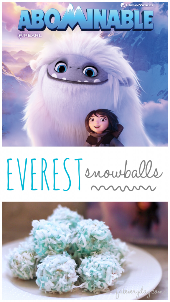 Abominable party Everest Snowballs recipe