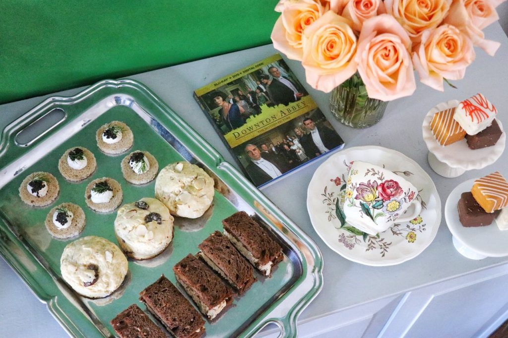 downton abbey party decor and food ideas