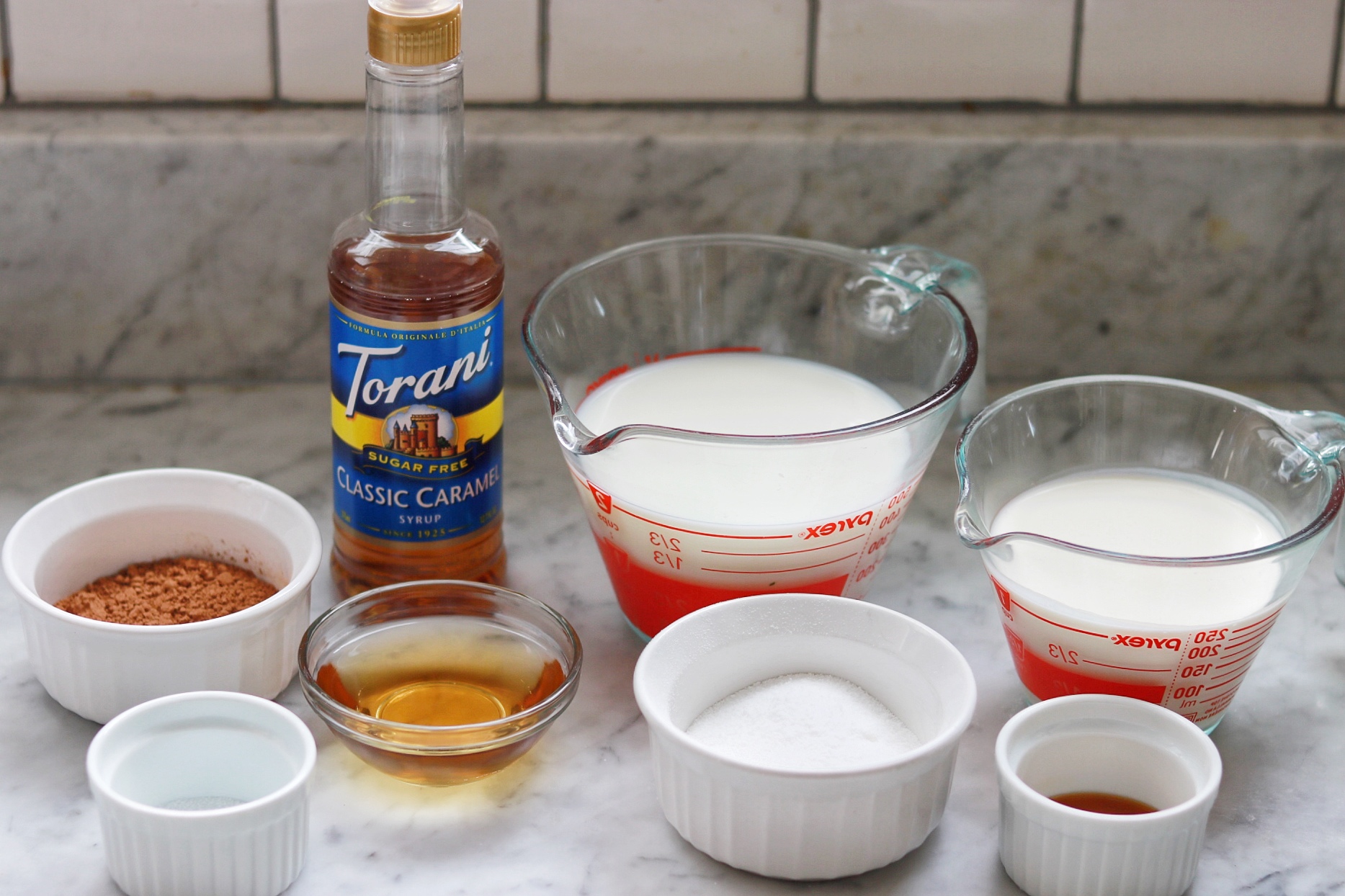 how to make Sugar-Free keto Salted Caramel Hot Chocolate