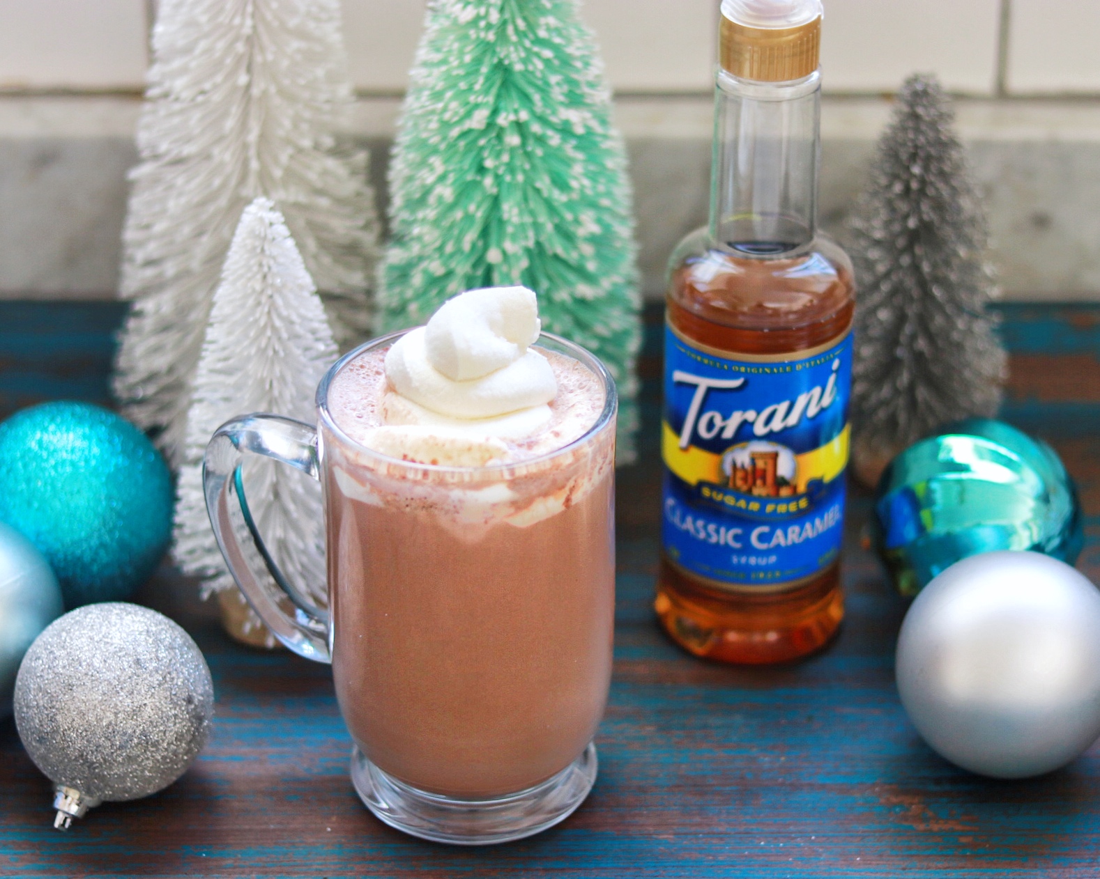 Sugar-Free Salted Caramel Hot Chocolate