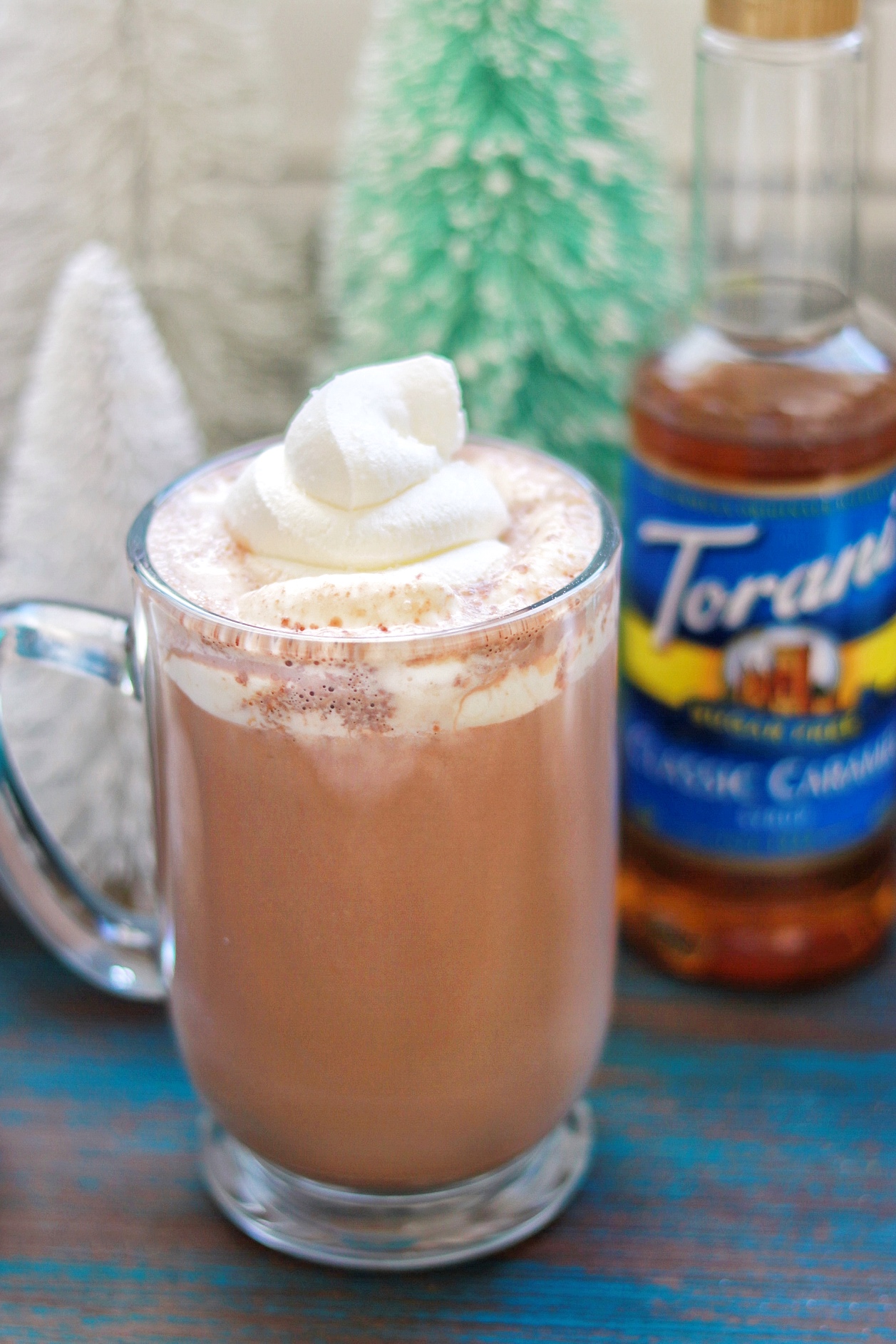 Low Carb Sugar-Free Salted Caramel Hot Chocolate