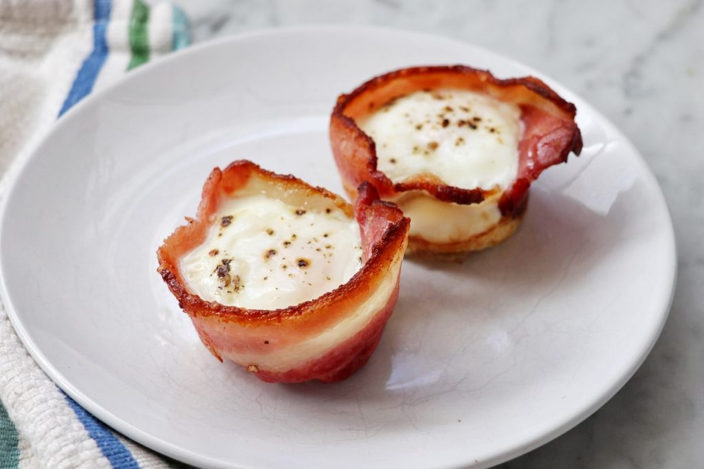 Easy Baked Bacon and Egg Bites recipe