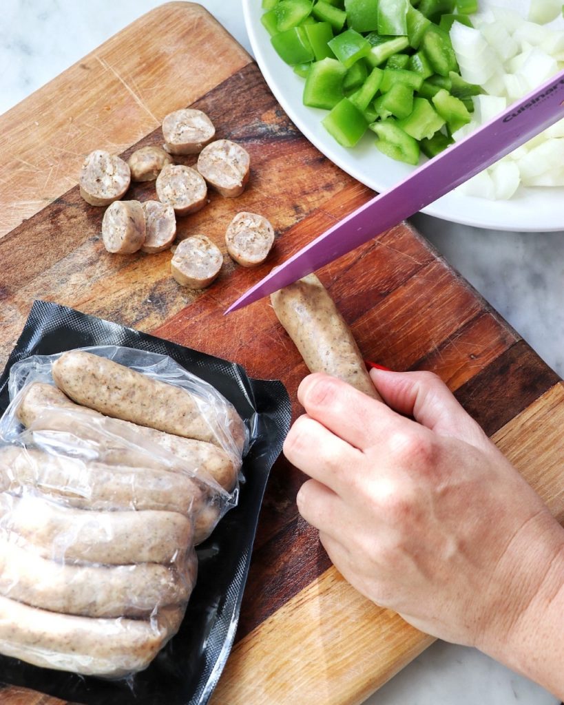 pork sausage hash - easy family-friendly breakfast idea