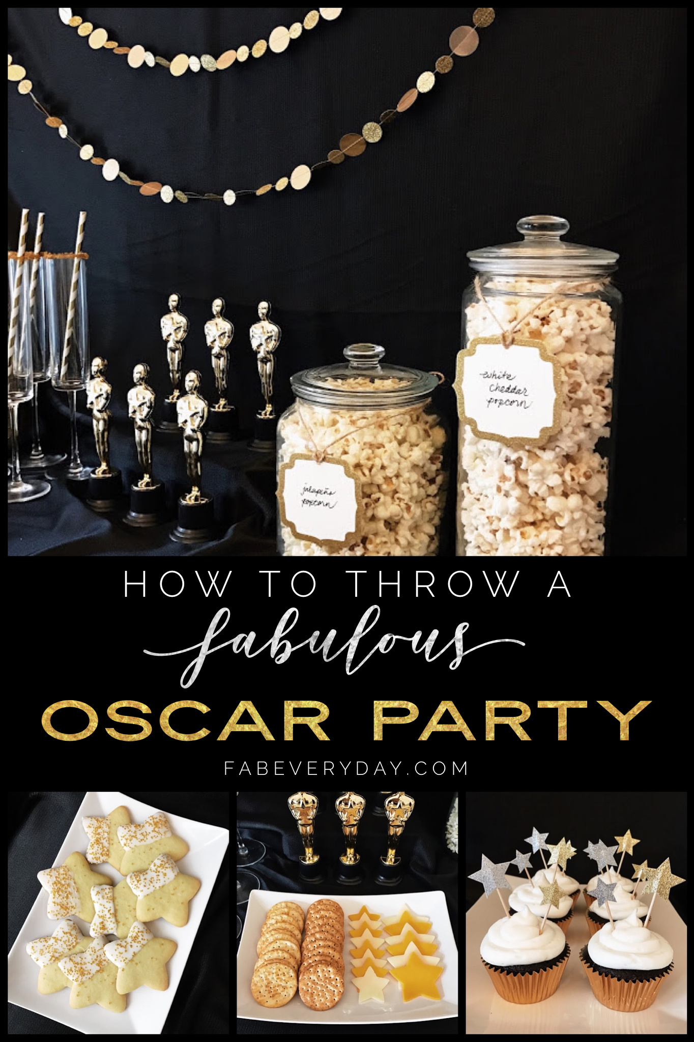 How to throw a fabulous Oscars Academy Awards watch party