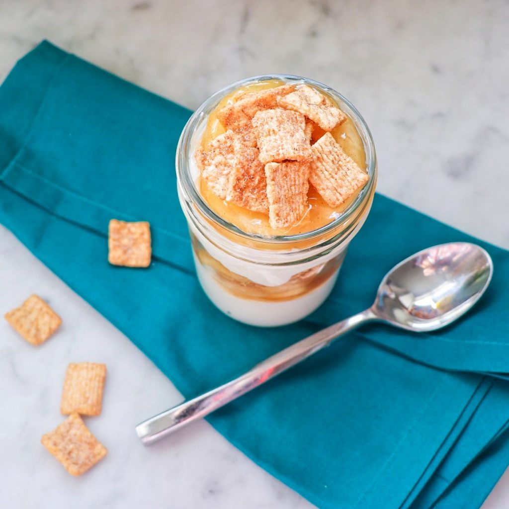 Breakfast ideas for busy mornings: Cinnamon Toast Crunch Yogurt Parfait Recipe