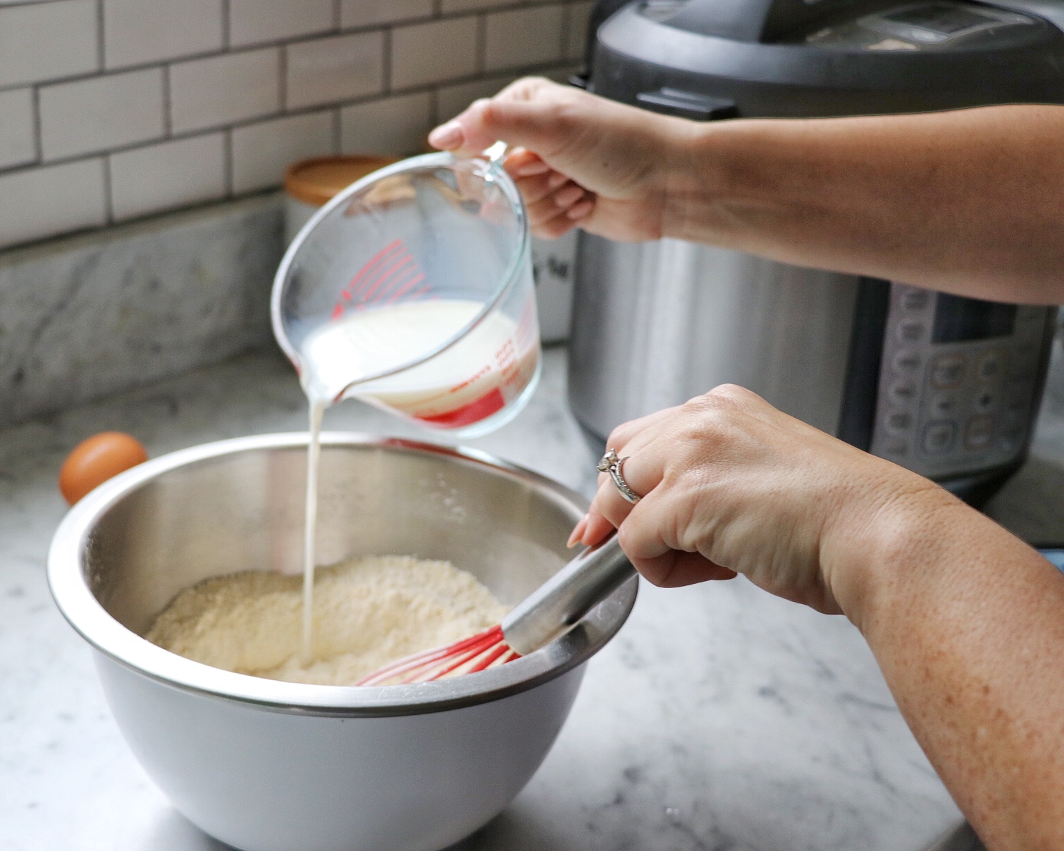 How to make Instant Pot Cornbread Bites