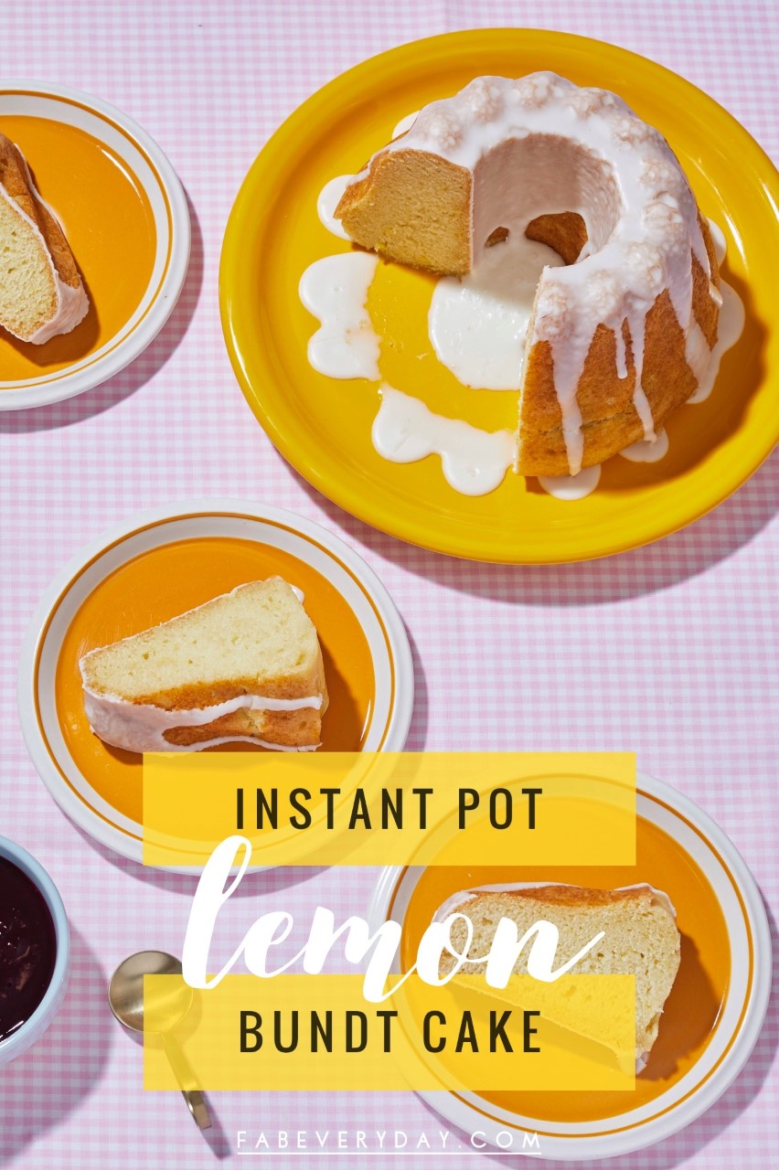 Instant Pot Lemon Bundt Cake recipe (yes, you can make cake in