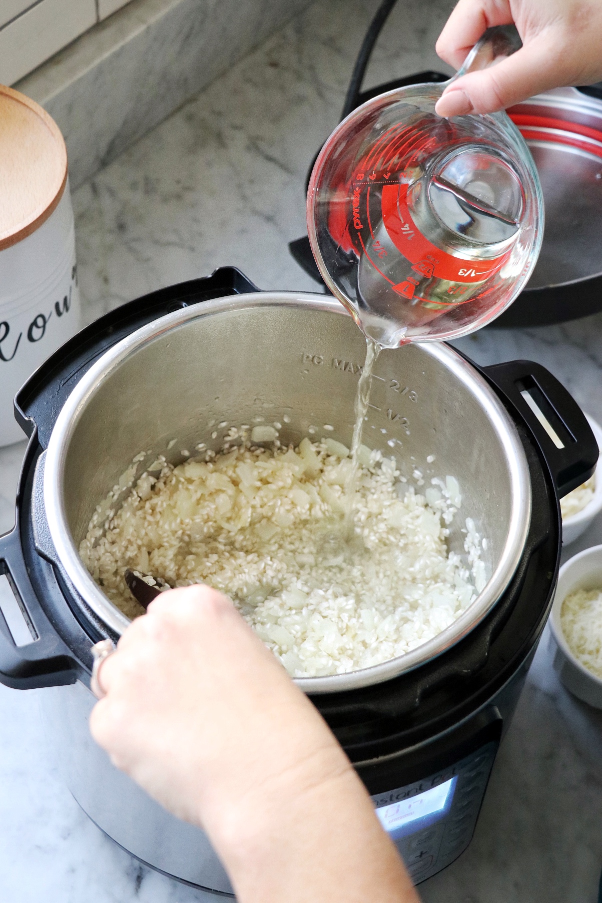 how to make risotto in the Instant Pot