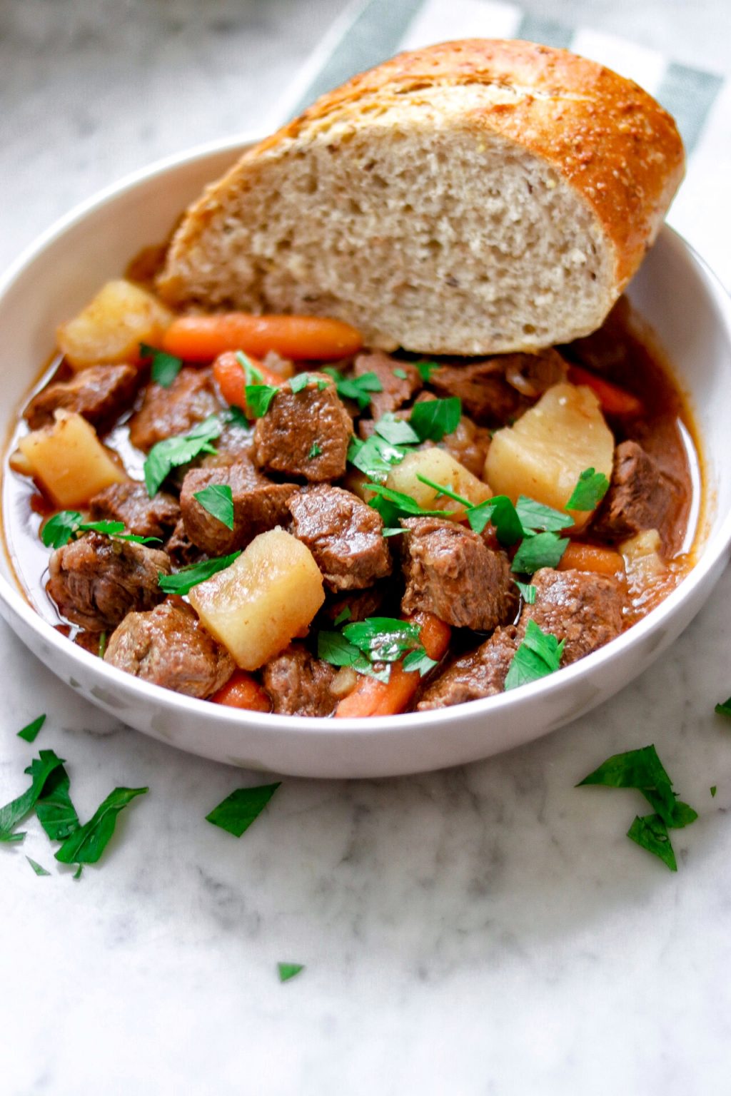 Instant Pot Irish Stout Beef Stew recipe | Fab Everyday