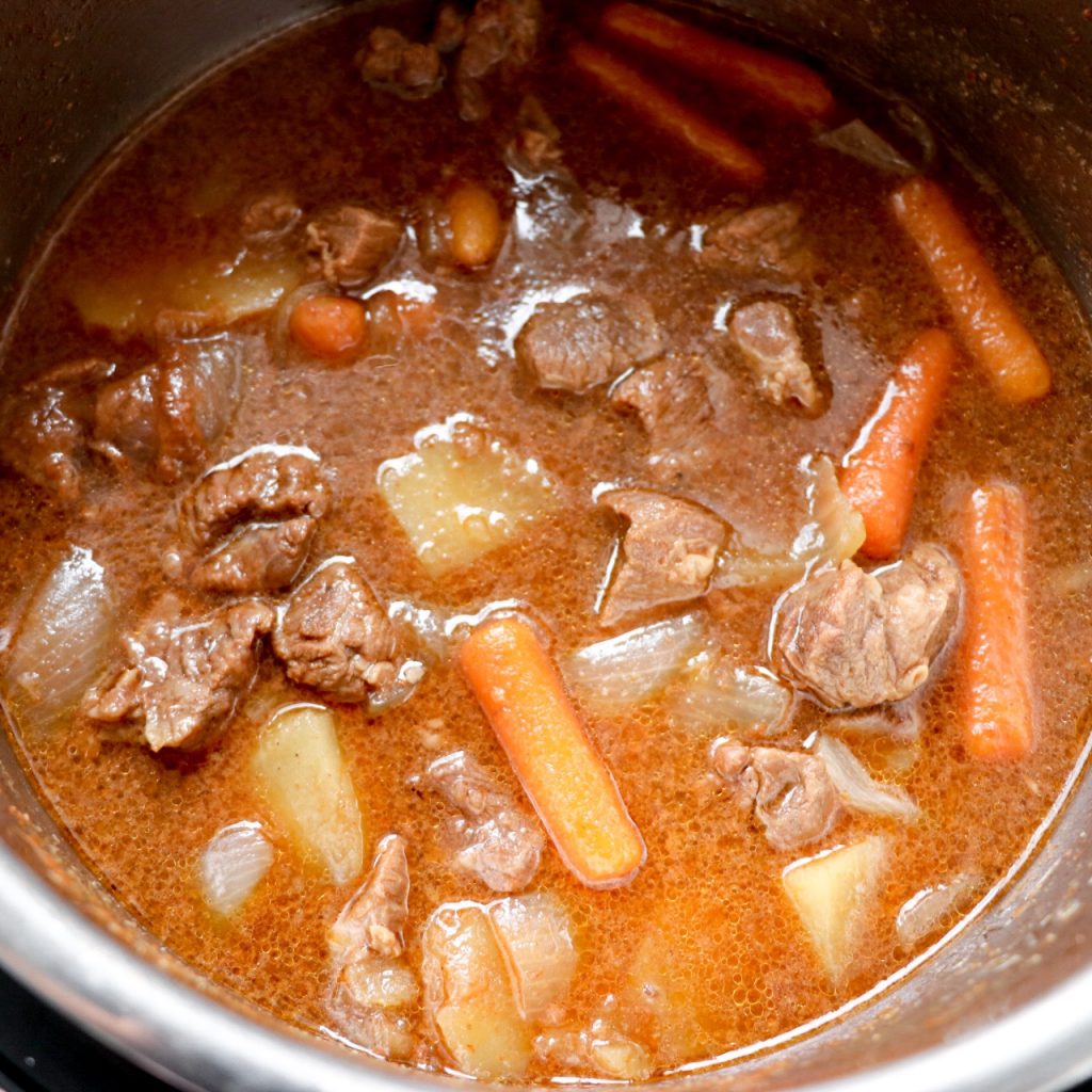Easy Instant Pot beef stew recipe