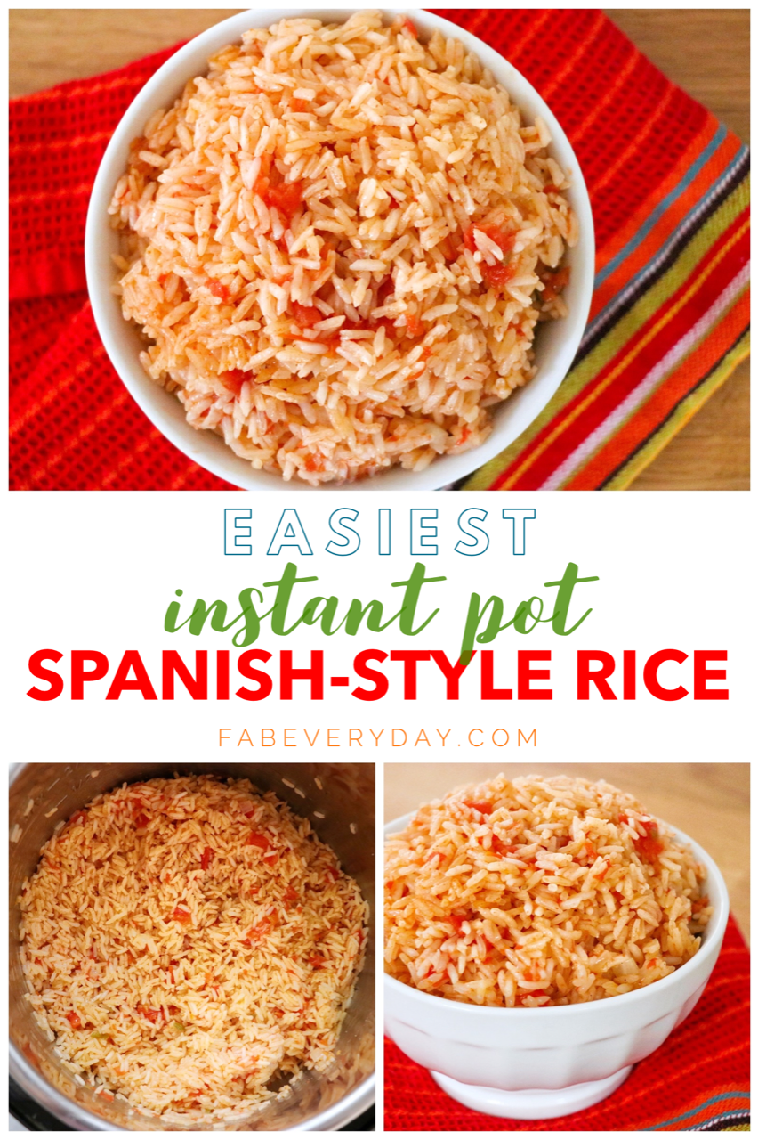 Easiest Instant Pot Spanish-Style Rice recipe