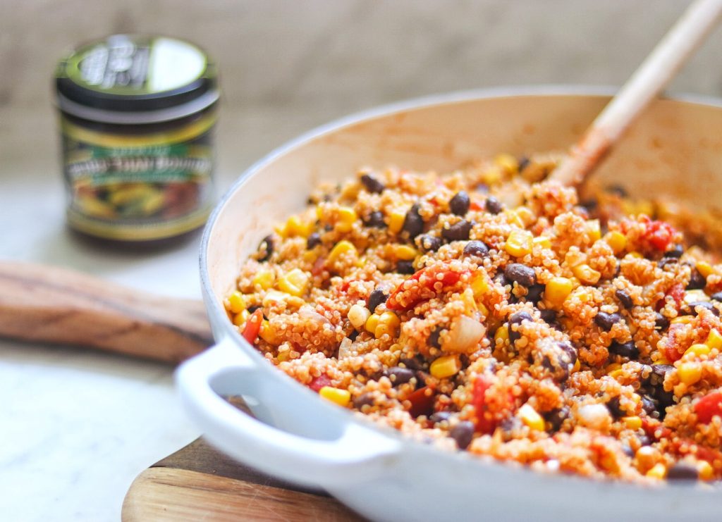 Vegan One-Pan Southwest Quinoa recipe
