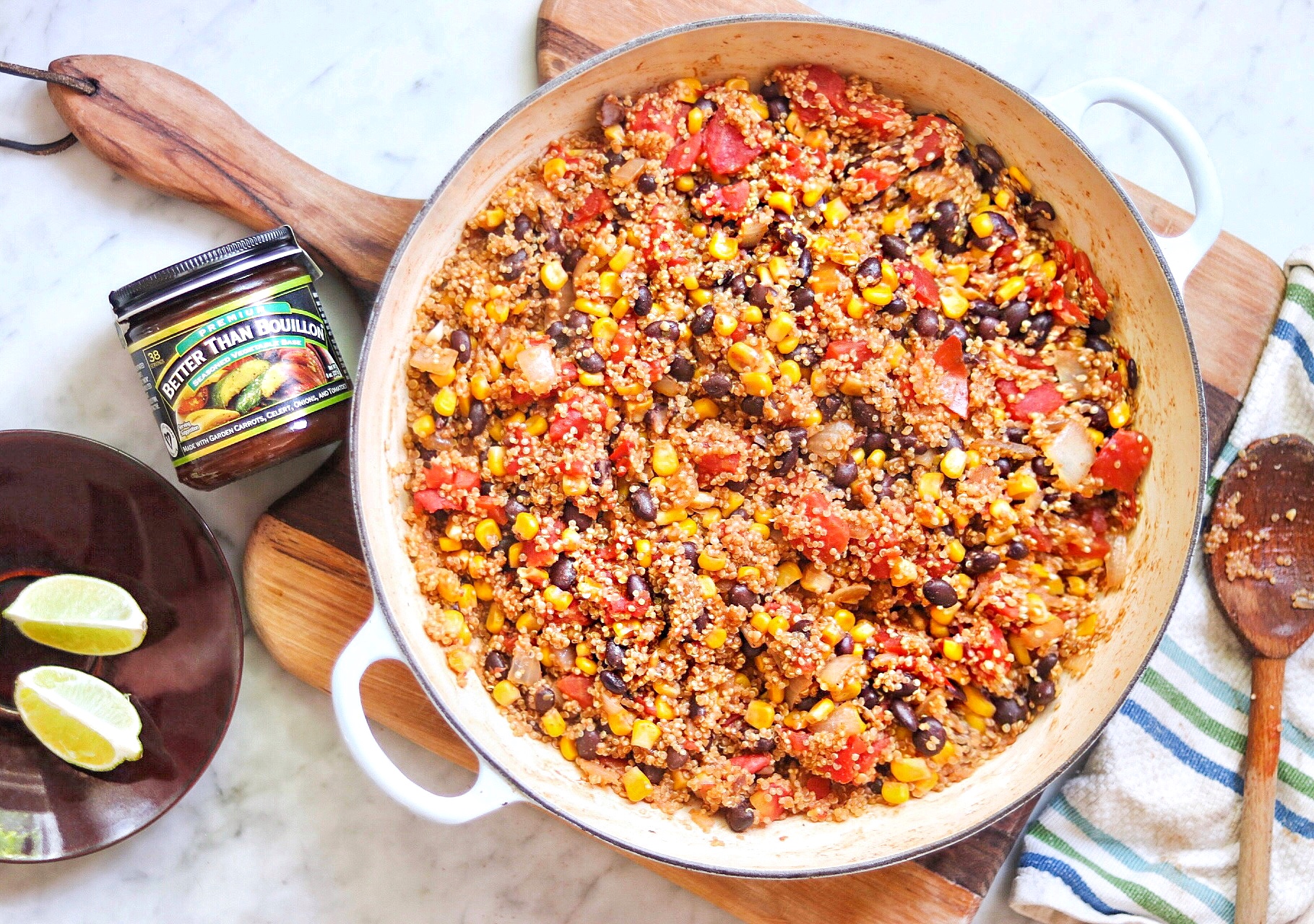 Vegan One-Pan Southwest Quinoa