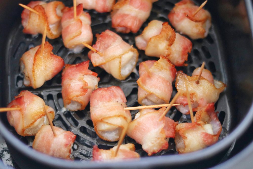 air fryer scallops wrapped in bacon