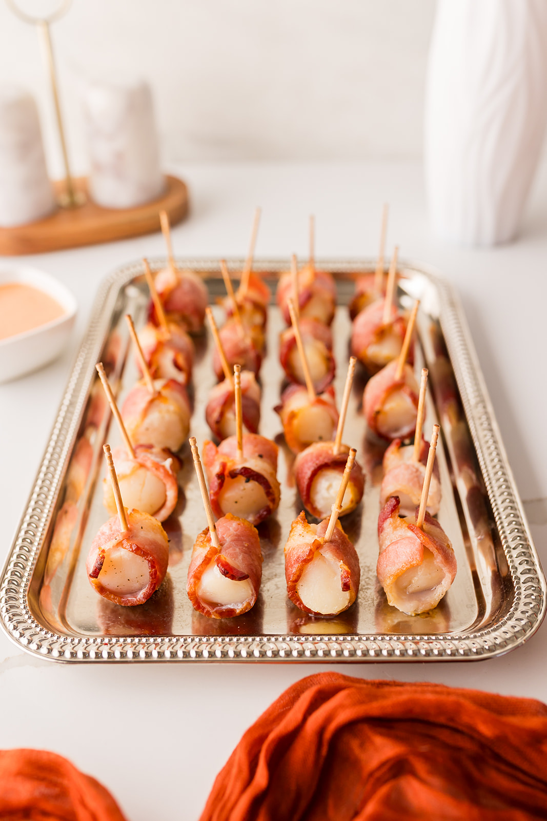 bacon wrapped scallops in air fryer