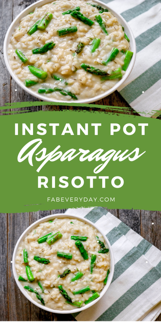 Instant Pot Asparagus Risotto recipe