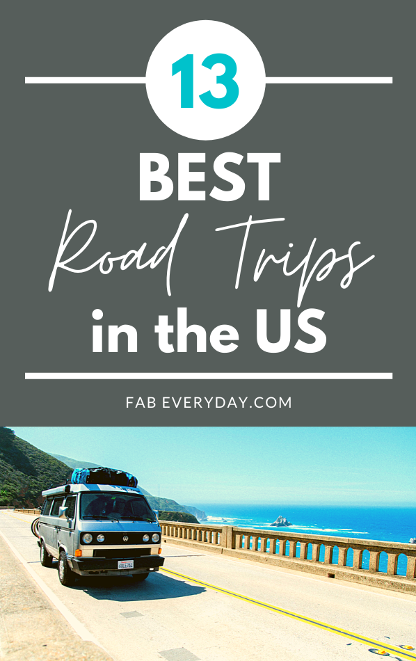 road trip bucket list - the best road trips in the US