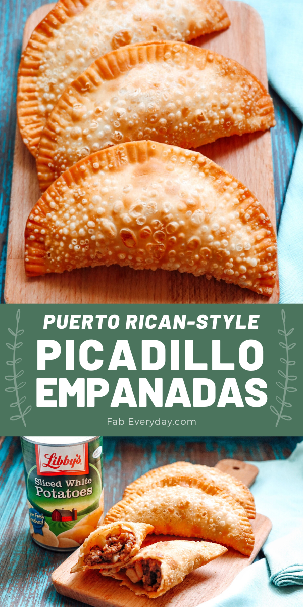 Shortcut Puerto Rican Picadillo Empanadas Recipe