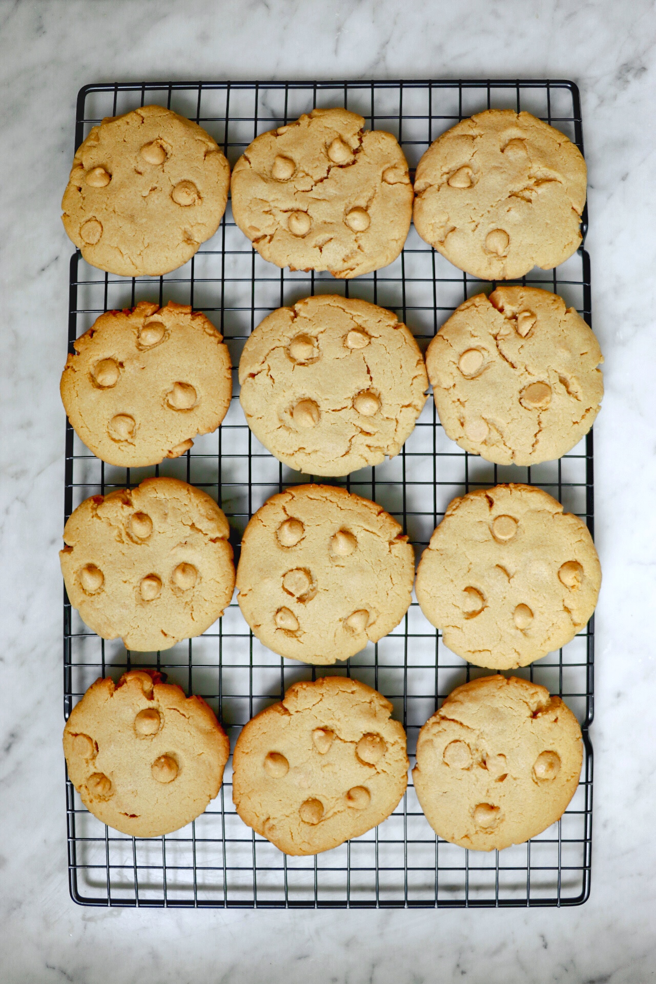 gluten free chewy peanut butter cookies
