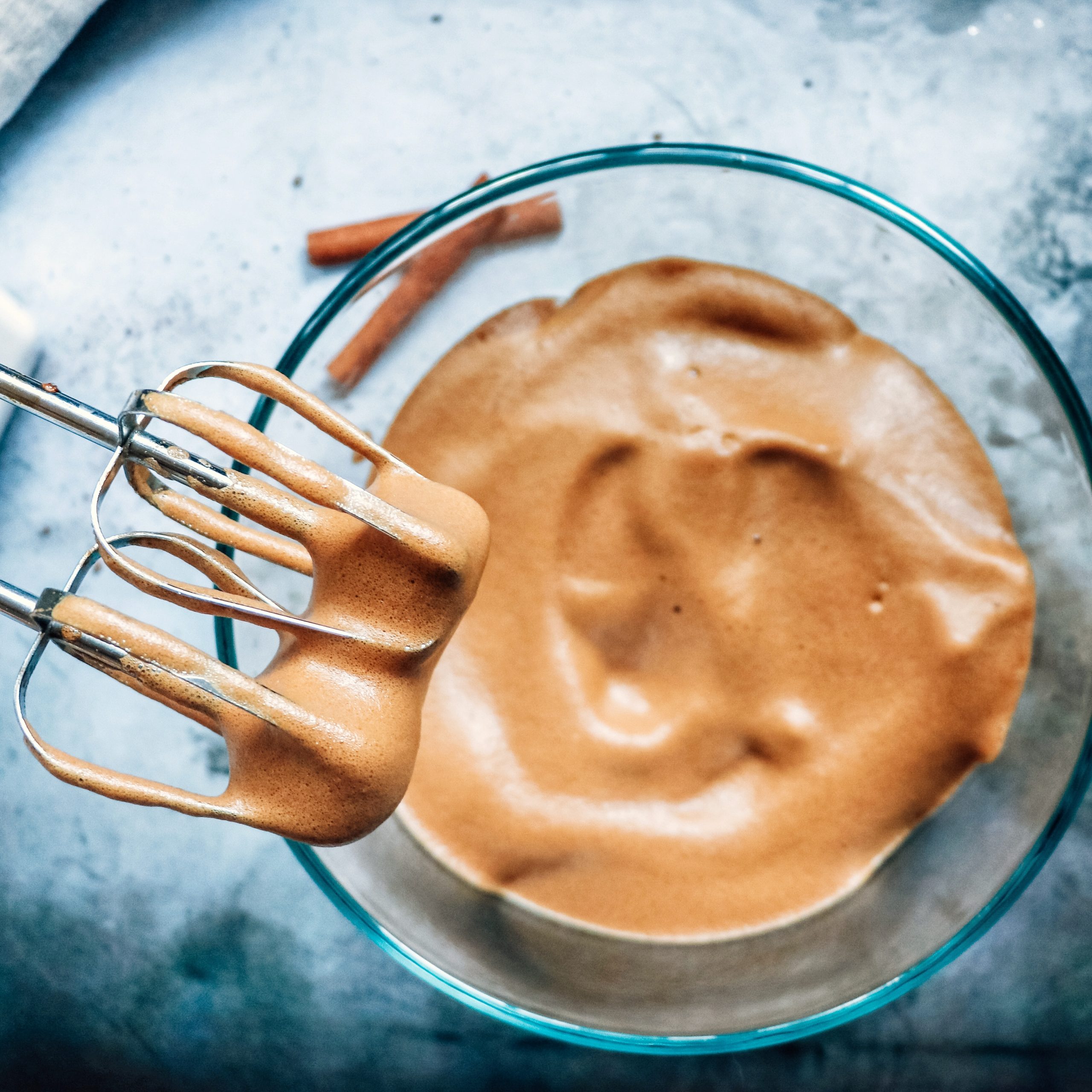 sugar free whipped coffee made with sugar free pumpkin spice syrup