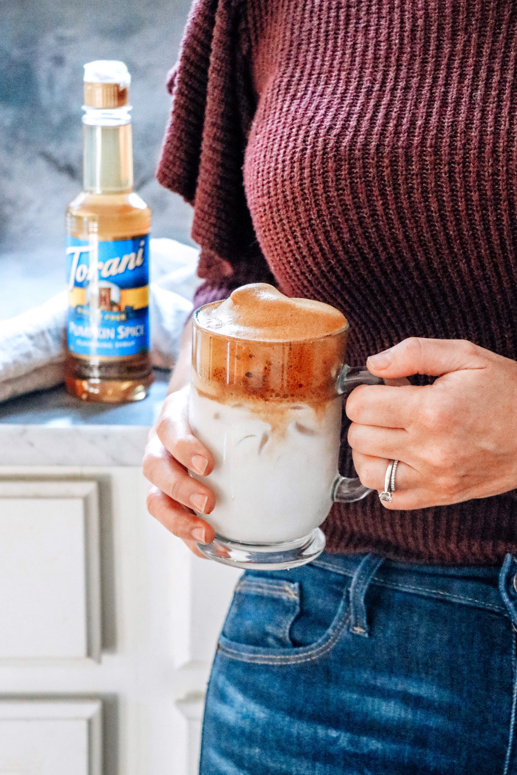 sugar free dalgona coffee
