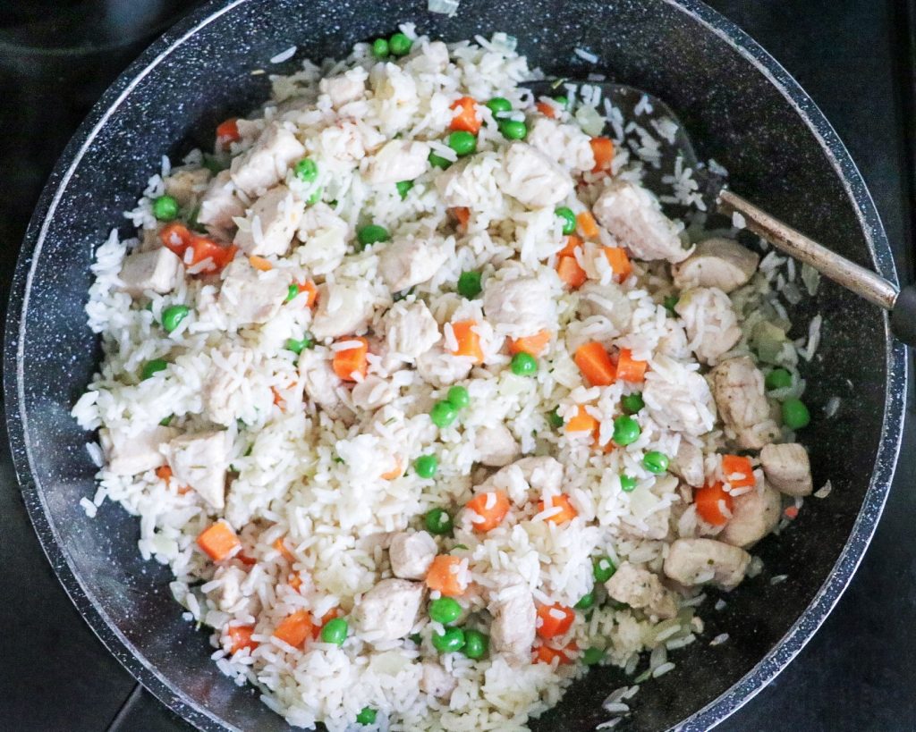 quick and easy homemade pork fried rice