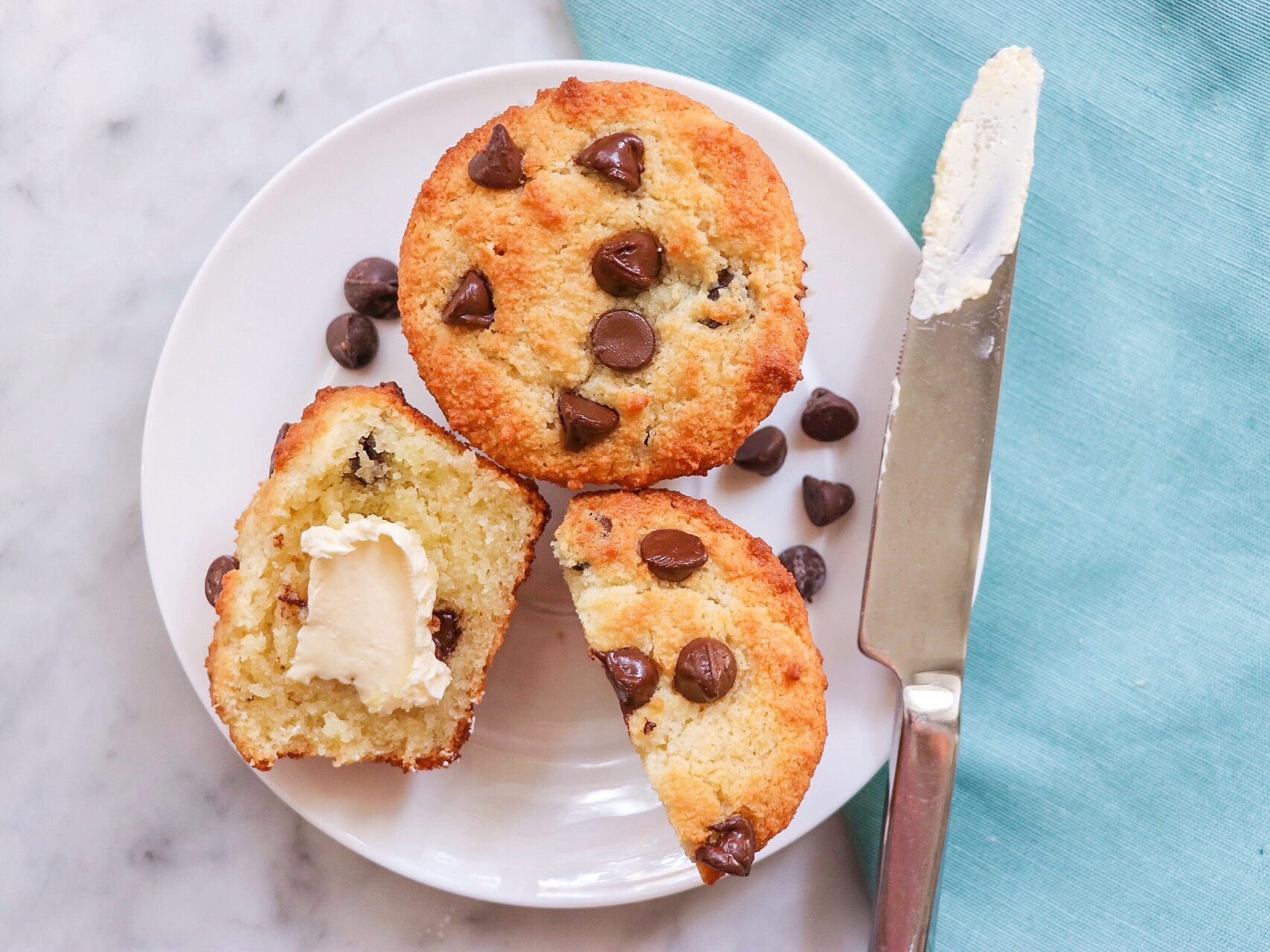 gluten-free chocolate chip muffins reci[e