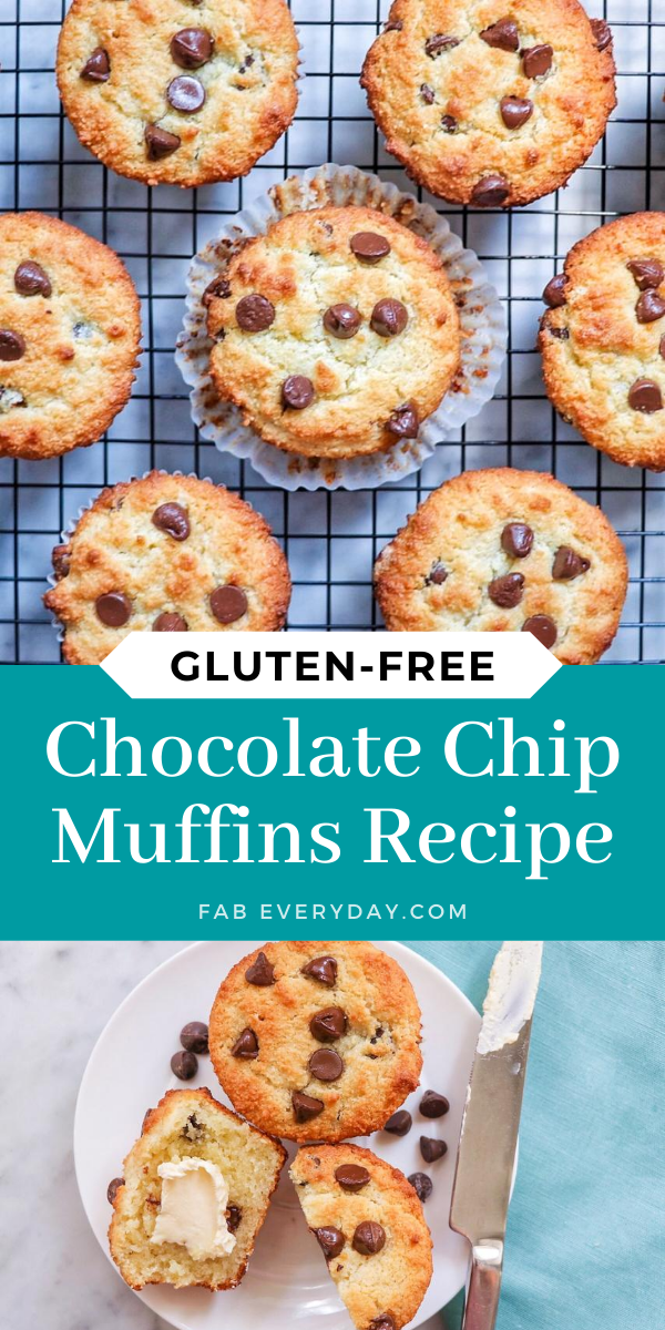 the best gluten-free muffins recipe: flourless chocolate chip muffins