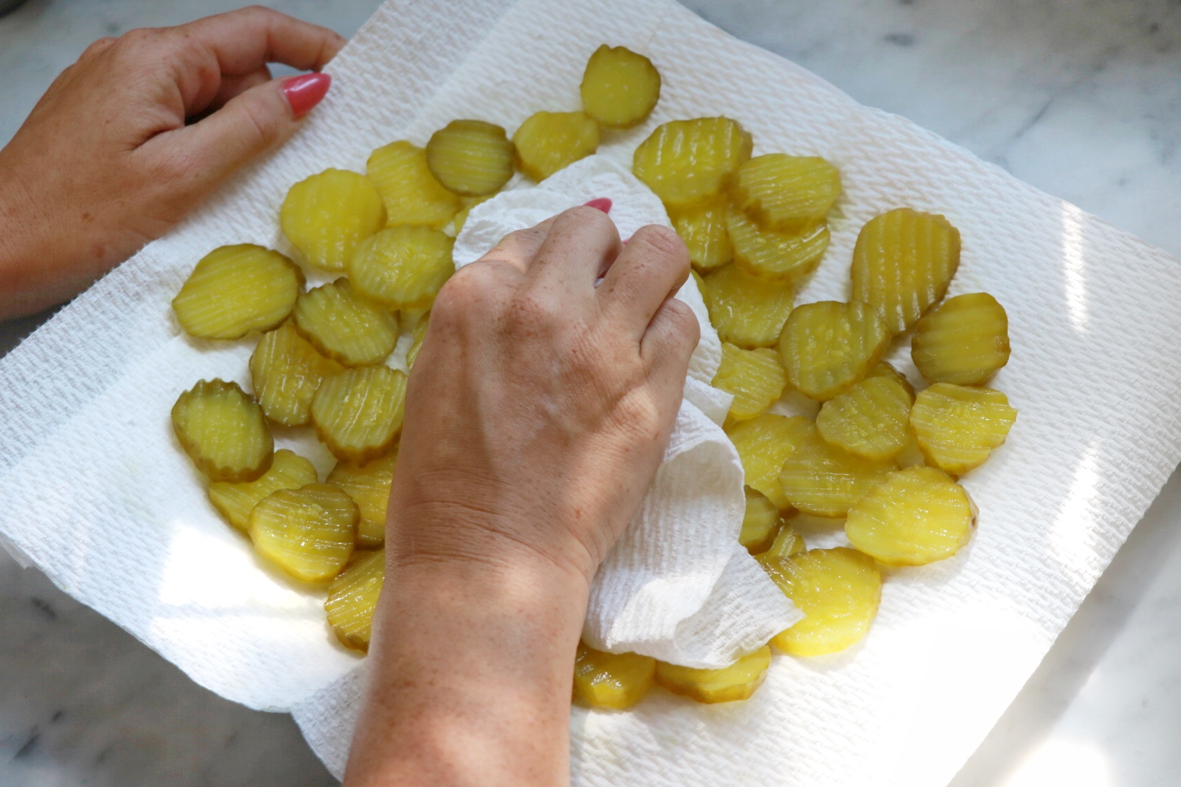 How to make pickle chips in the air fryer