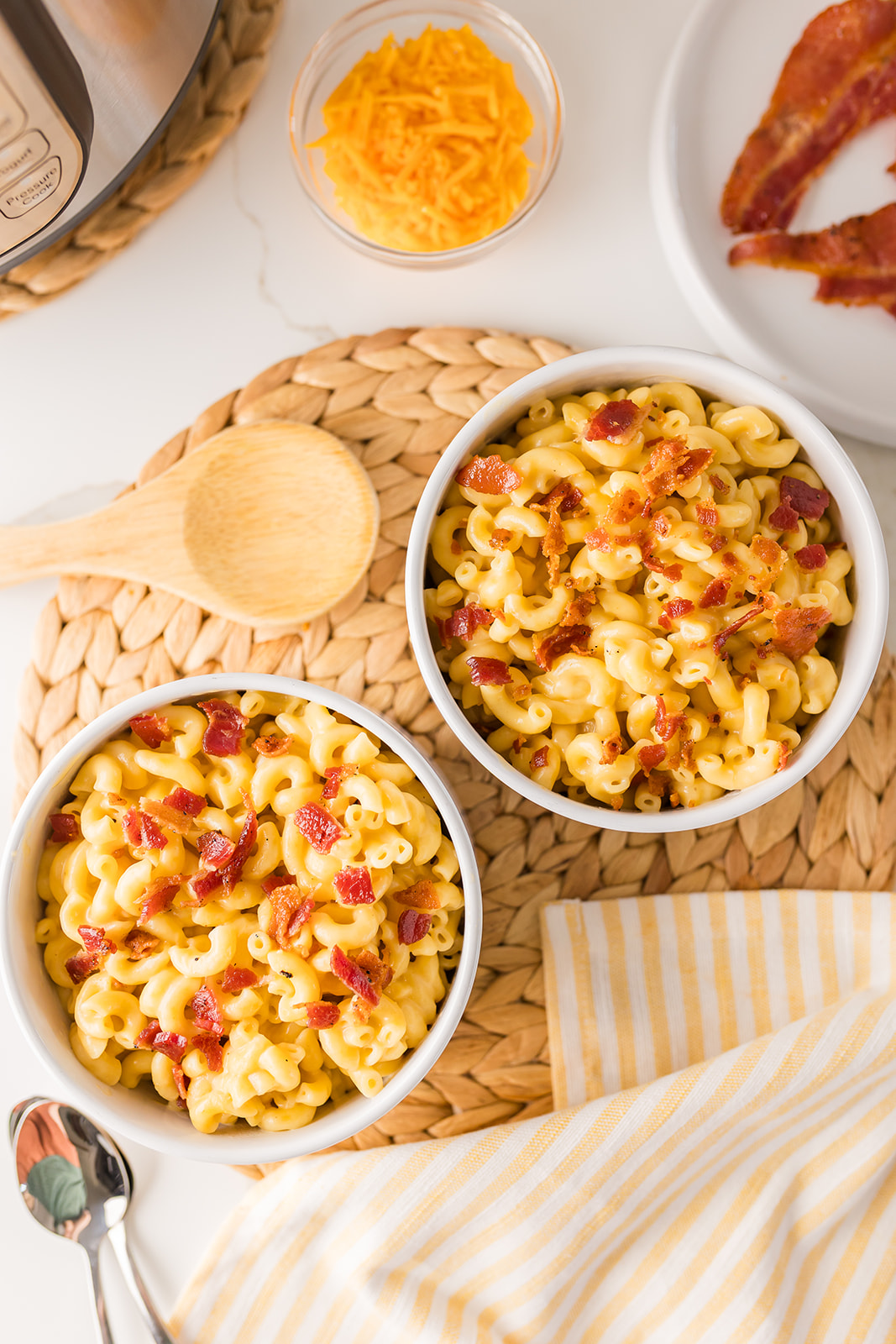Instant Pot Bacon Mac and Cheese recipe