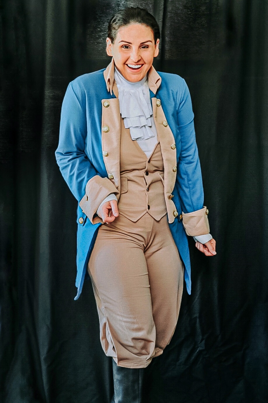 Women's Alexander Hamilton costume for Halloween