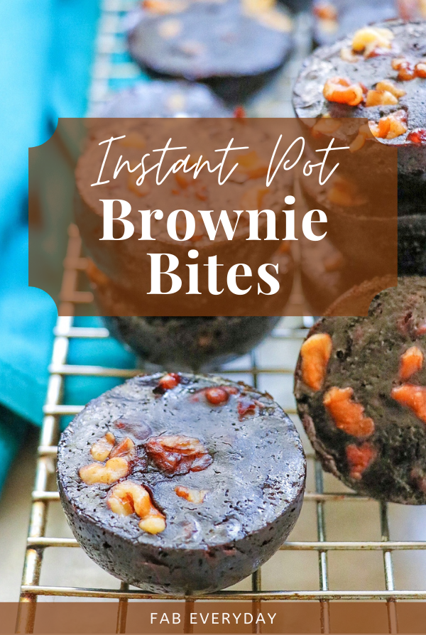 Instant Pot Brownie Bites recipe