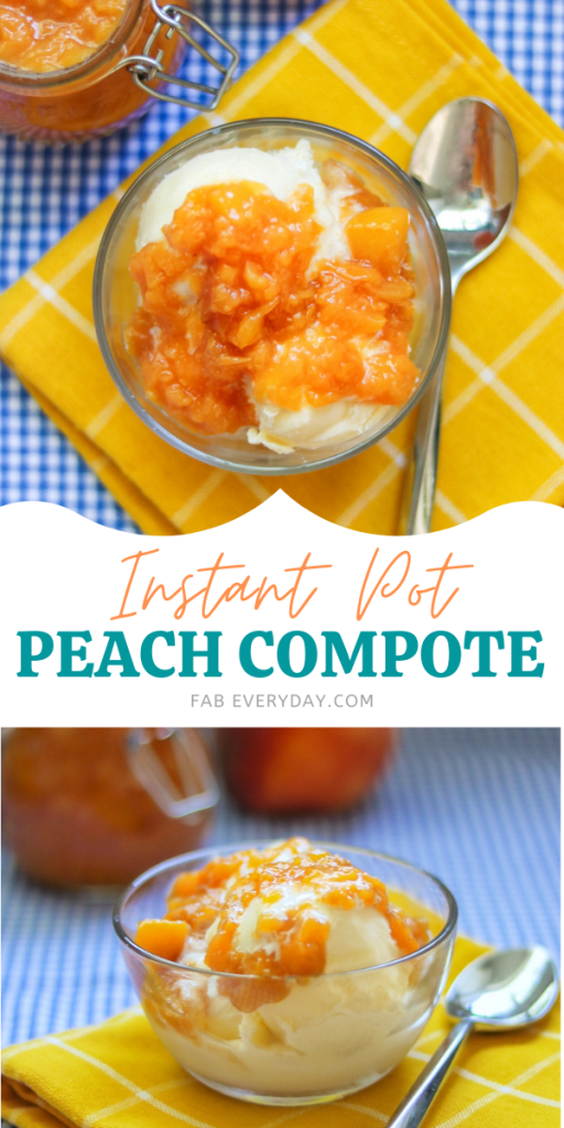 Instant Pot Peach Compote recipe