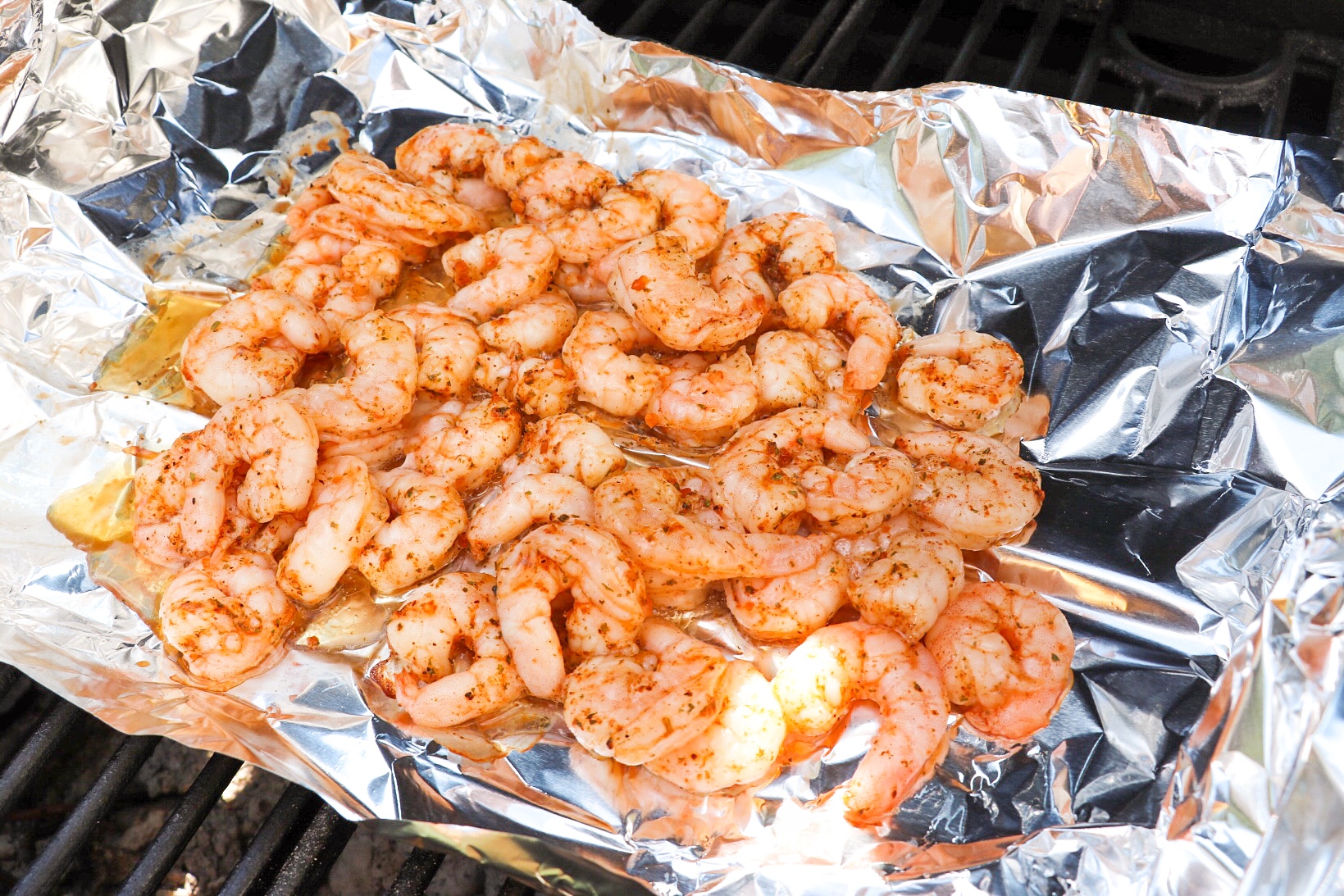 Grilled Shrimp Tacos with Tequila Lime Sauce