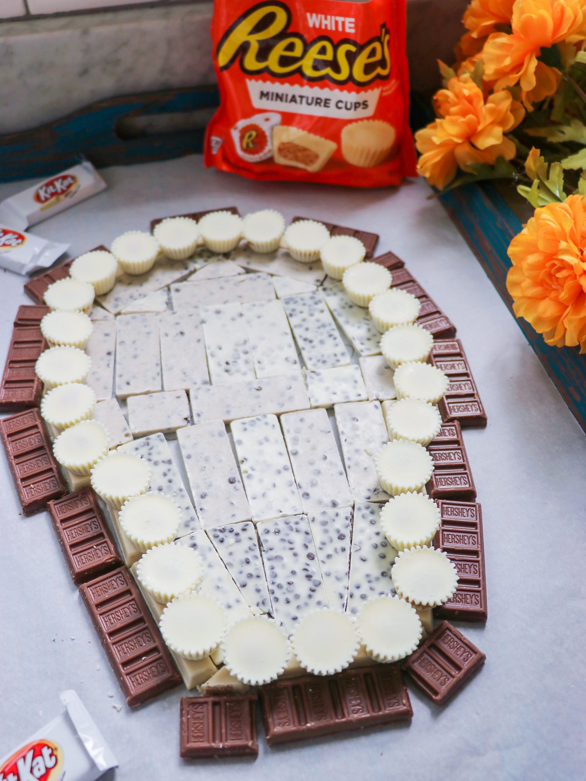 How to make a Day of the Dead sugar skull party tray