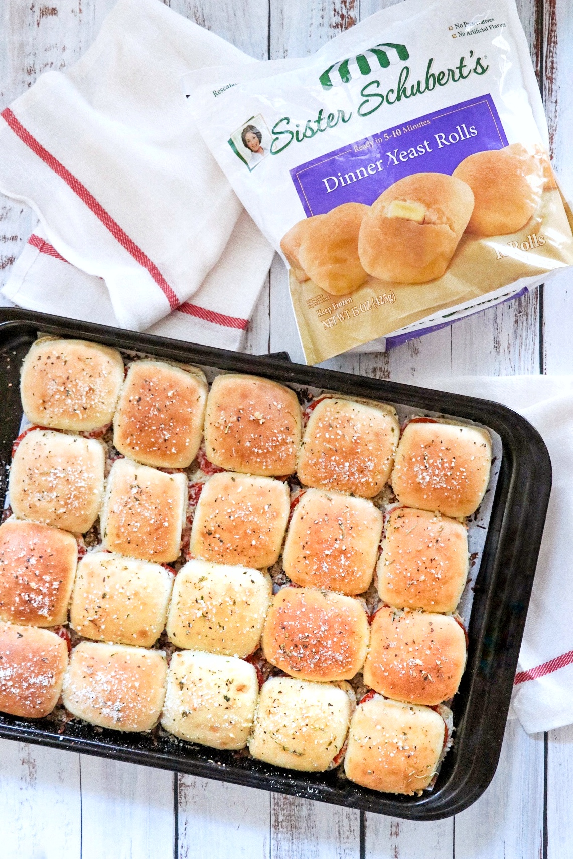 Pull Apart Pizza Rolls