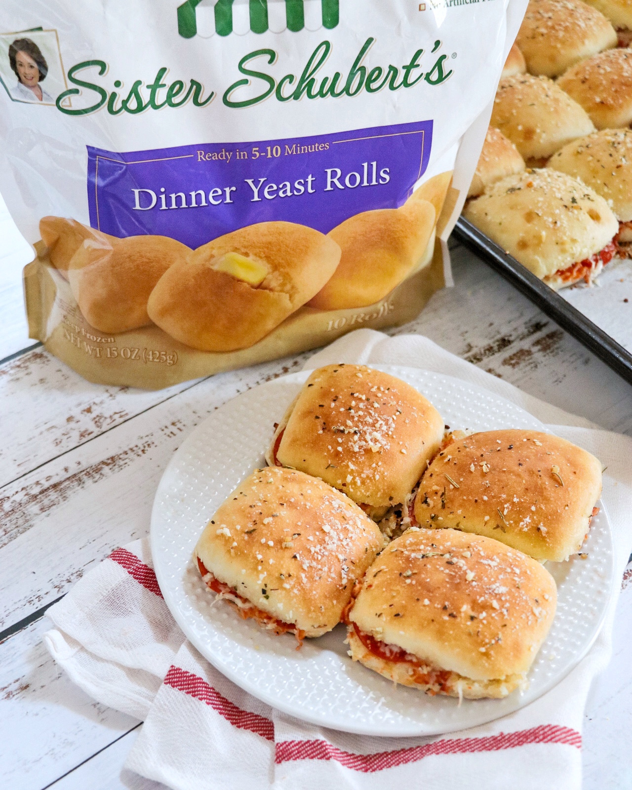 Pull Apart Pizza Rolls