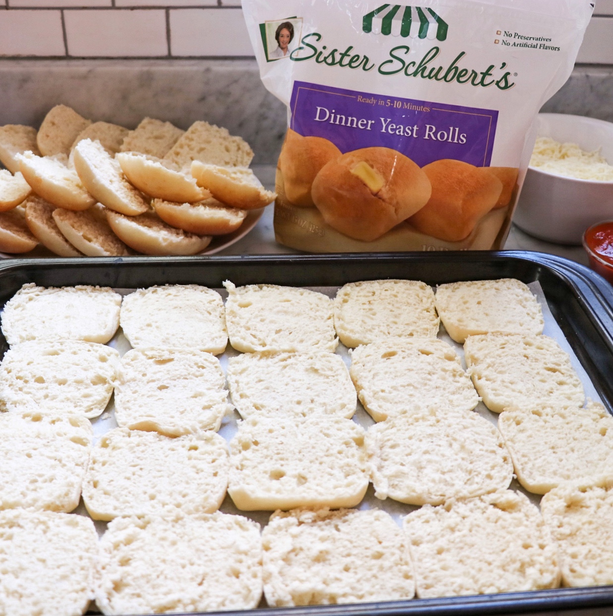 How to make Pull Apart Pizza Rolls recipe