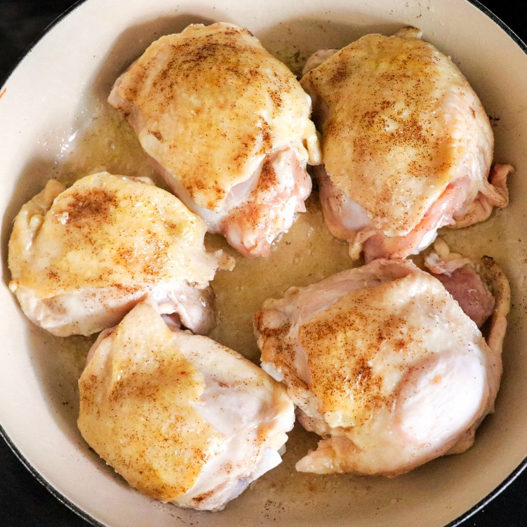 baked chicken and apples 