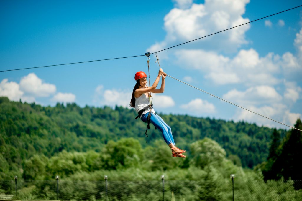 Things to do near Bee Cave, TX: Ziplining over Lake Travis