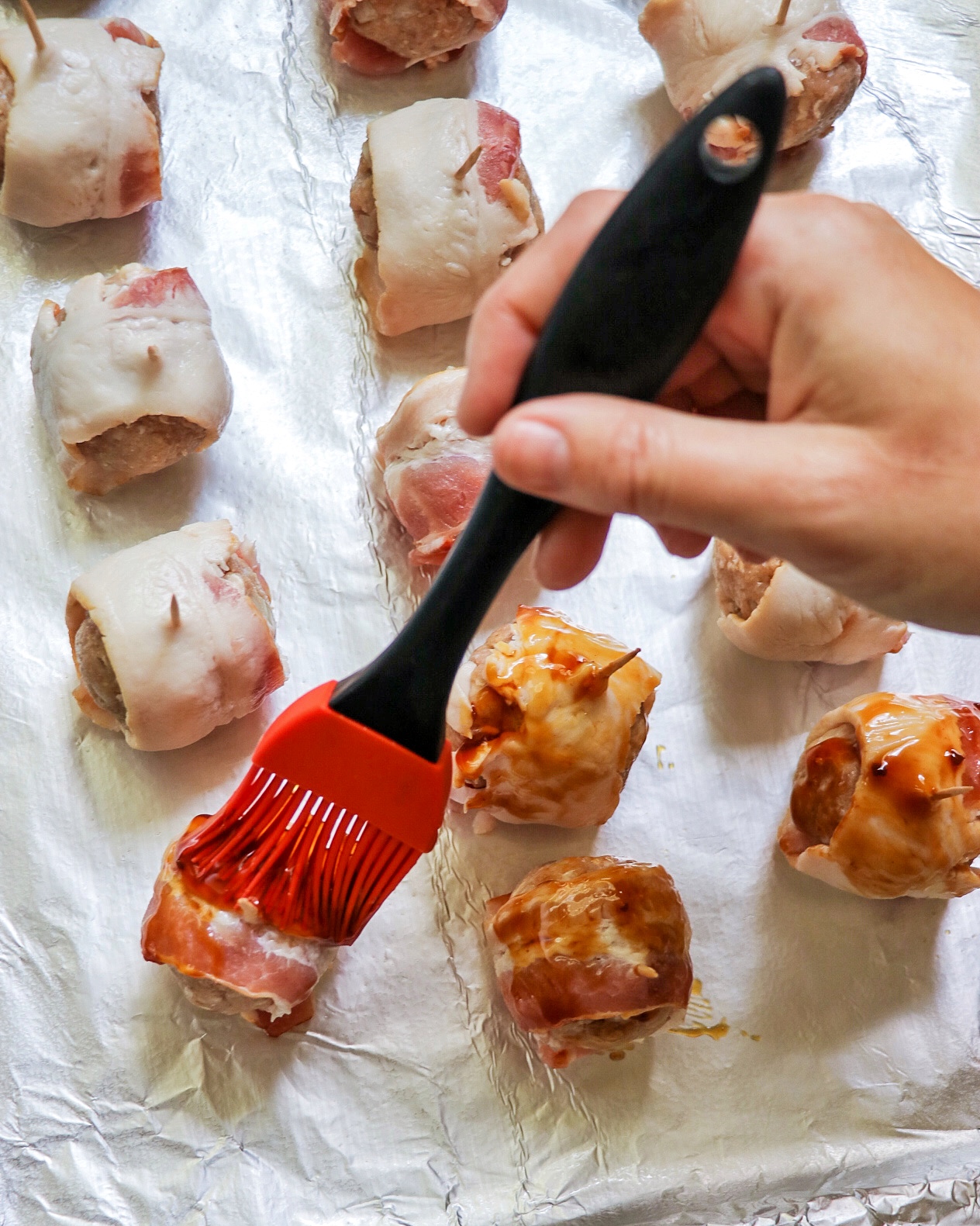 how to make baked teriyaki turkey meatballs